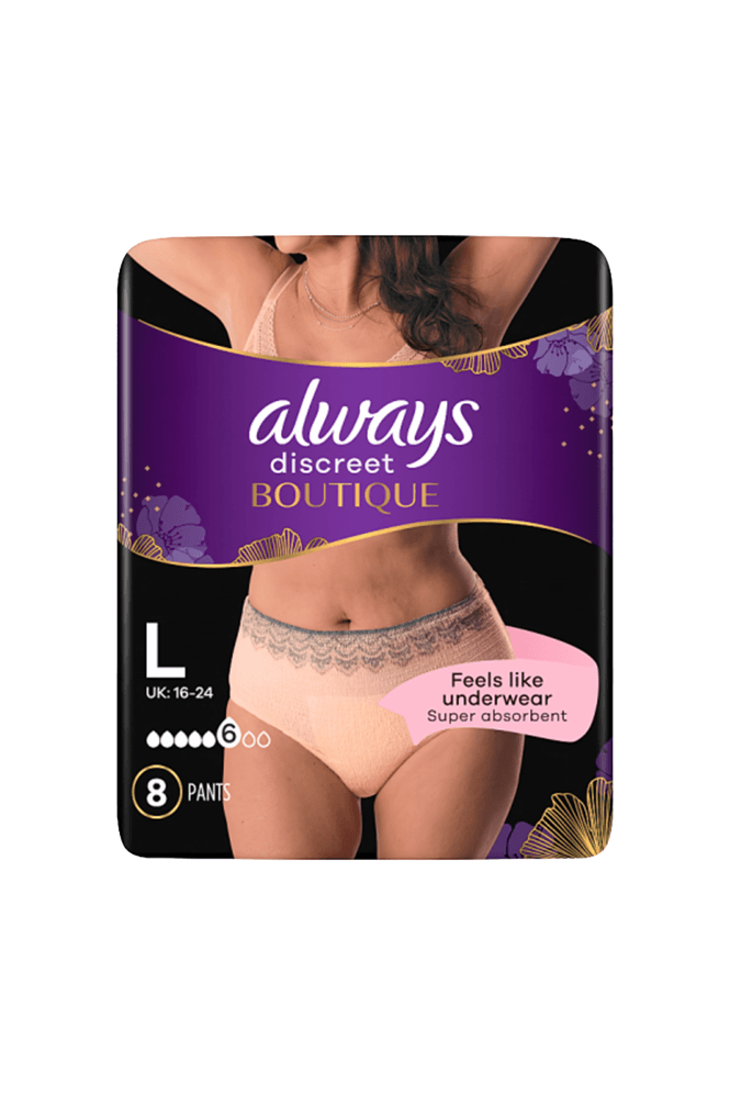 Always  Discreet Boutique Pants Large 8