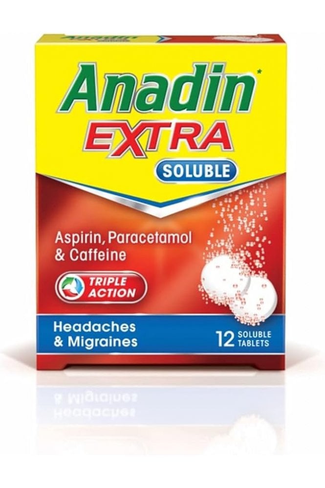 Anadin  Extra Soluble 12 Tablets