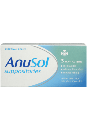 Anusol Suppositories 12 Pack