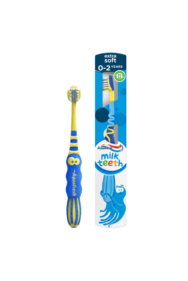 Aquafresh Milk Teeth Toothbrush 0-2 Years Extra Soft Bristles