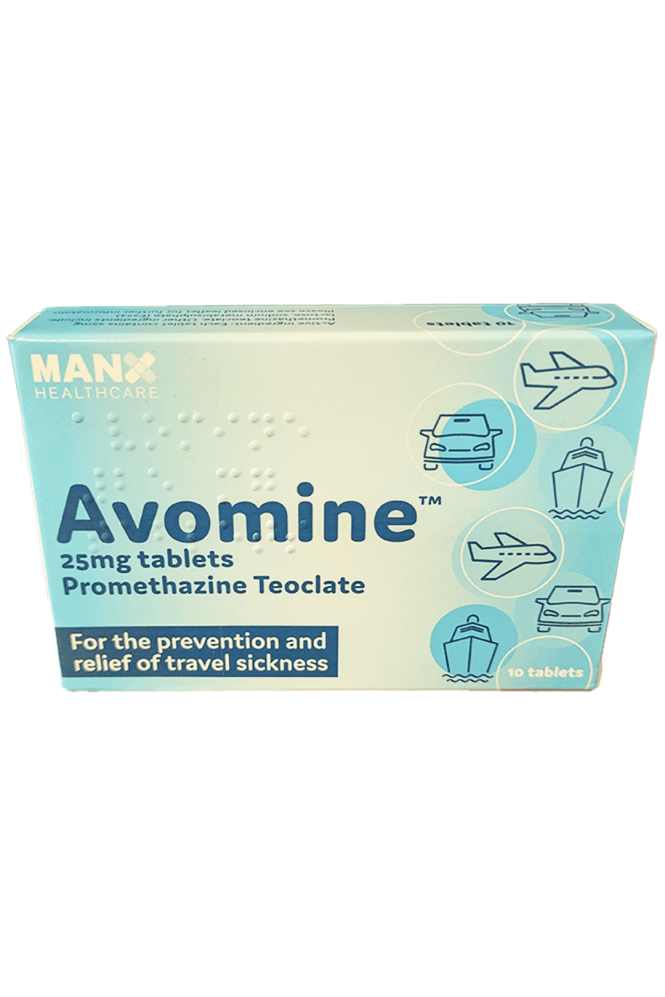 Avomine  Travel Sickness 10 Tablets
