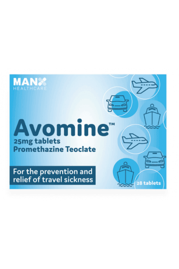 Avomine Travel Sickness 28 Tablets