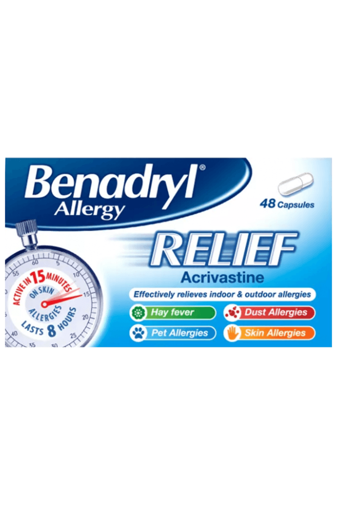 Benadryl  Allergy Relief 48 Capsules