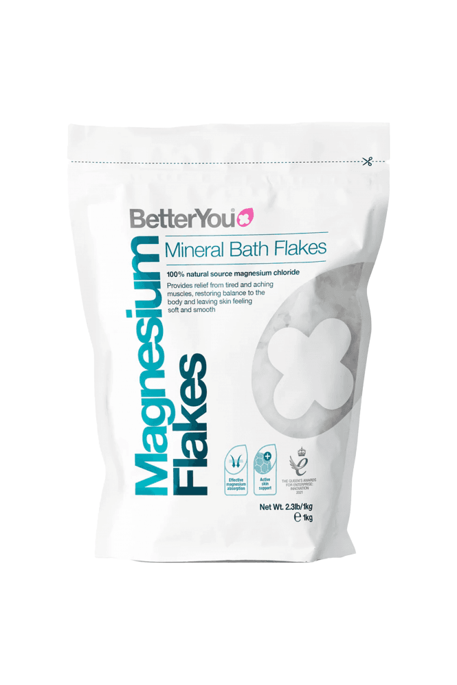 BetterYou  Magnesium Mineral Bath Flakes - 1KG