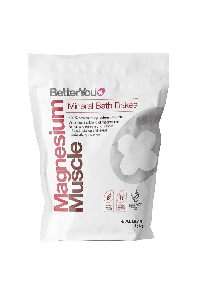 BetterYou  Magnesium Muscle Bath Flakes - 1KG