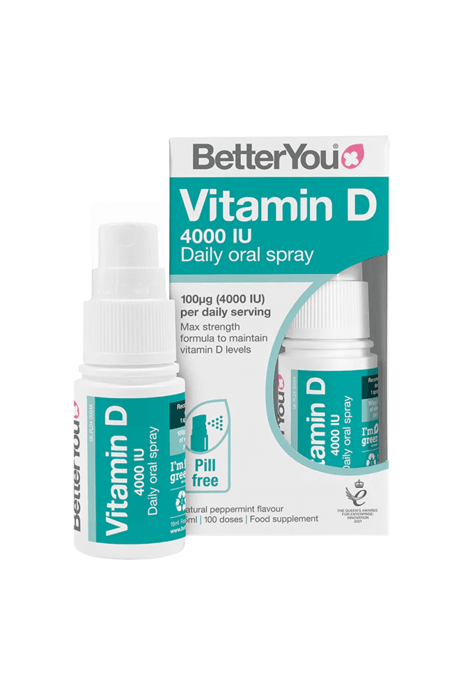 BetterYou Better You Vitamin D 4000iu Daily Oral Spray 15ml