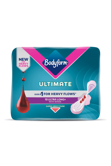 Bodyform Ultimate Period Pads 10 Ultra Long with wings