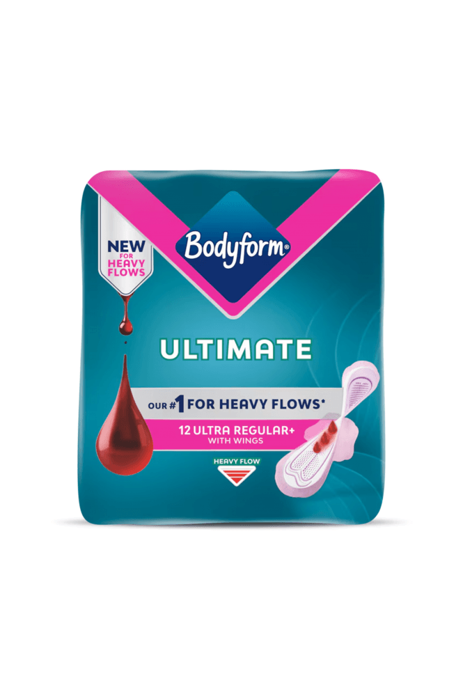 Bodyform  Ultimate Period Pads 12 Ultra Regular with wings