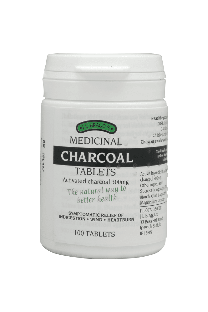 Braggs  Charcoal 100 Tablets