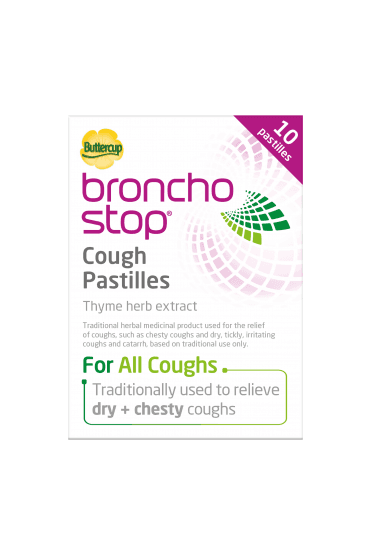 Buttercup Bronchostop 10 Cough Pastilles