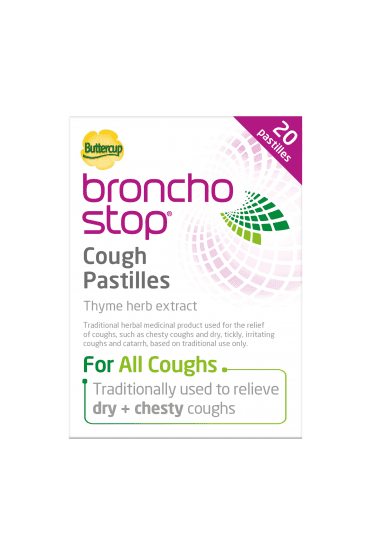 Buttercup Bronchostop Cough Pastilles 20 Pack