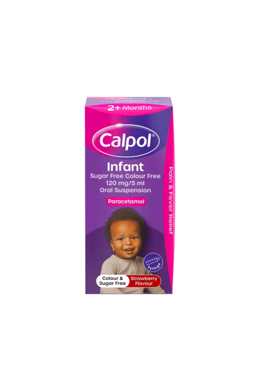 Calpol Infant Suspension Colour & Sugar Free 100ml