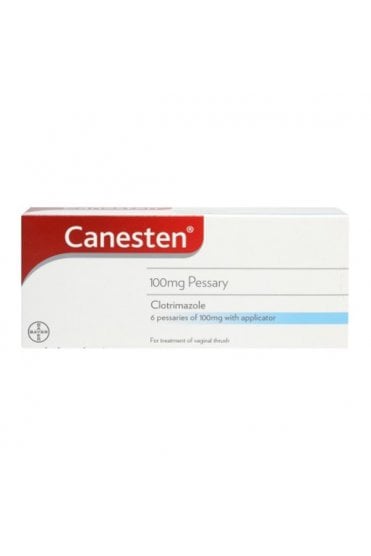 Canesten 100mg Pessaries 6 (brands may vary)