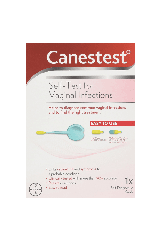 Canesten Canestest Self Test For Vaginal Infections 1 Swab