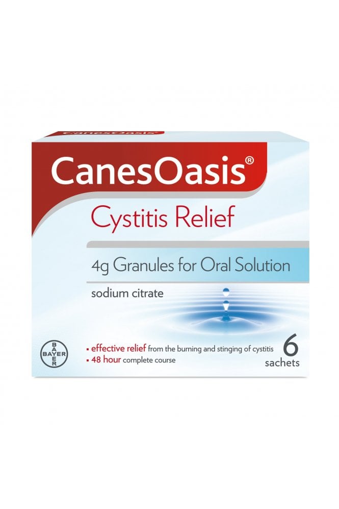 Canesten  Oasis 4g oral granules sachets cranberry 6
