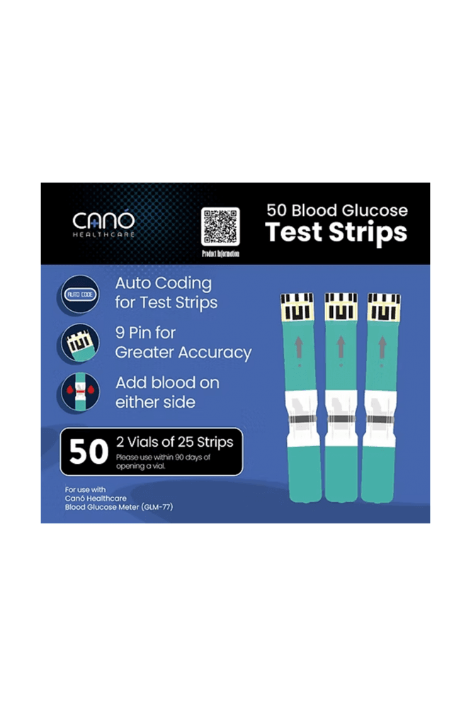 Cano Healthcare Canó Healthcare - 50 Blood Glucose Test Strips