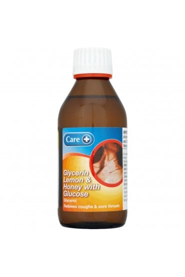 Care + Glycerin Lemon & Honey With Glucose (Brands May Vary) 200ml