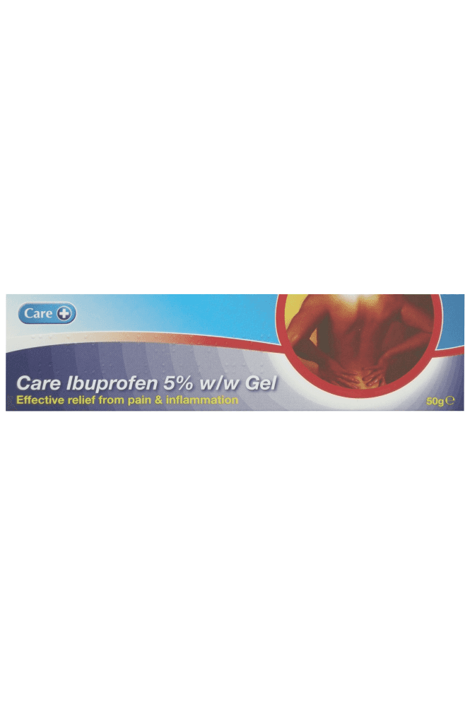 Care+ Care + Ibuprofen Gel 5% 50g