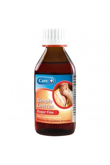 Care + Simple Linctus Sugar Free 200ml