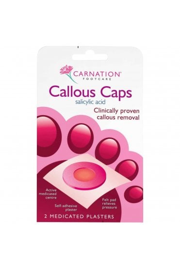 Carnation Callous Caps 2 Medicated Plasters