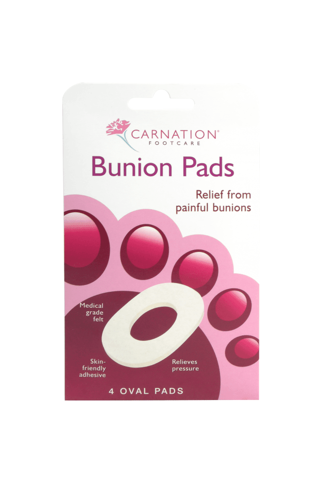 Carnation  Oval Bunion Pads 4 Pack