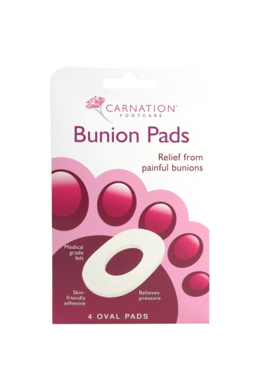 Carnation Oval Bunion Pads 4 Pack