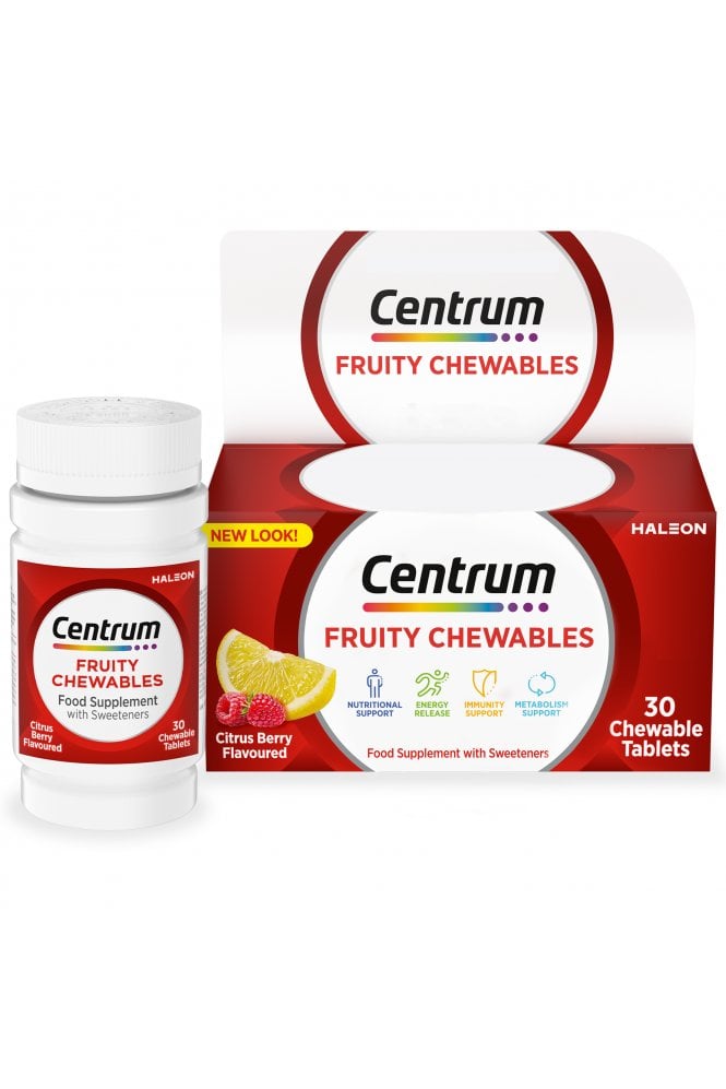 Centrum  Fruity Chewables (30 Chewable Tablets)