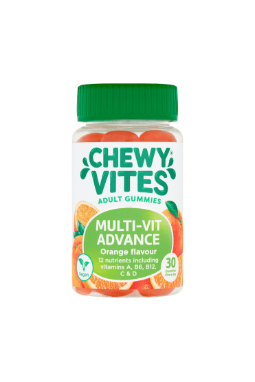 Chewy Vites Adult Multi-Vit Advance 30 Gummies Orange Flavour