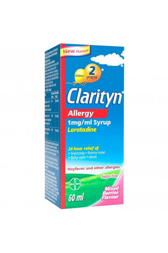 Clarityn  Allergy Syrup Mixed Berries 60ml