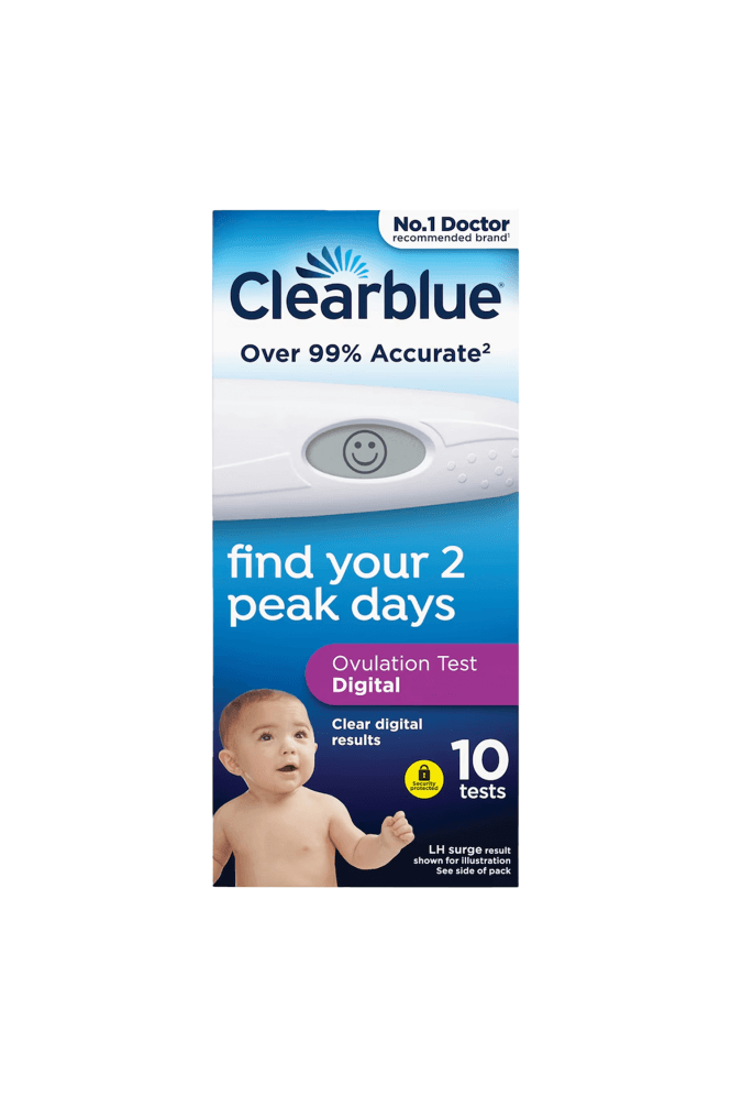 Clearblue  Ovulation Digital Test 10 Tests