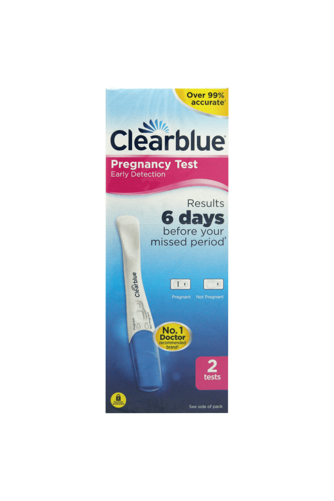 Clearblue  Plus Visual Pregnancy Test - Pack of 2