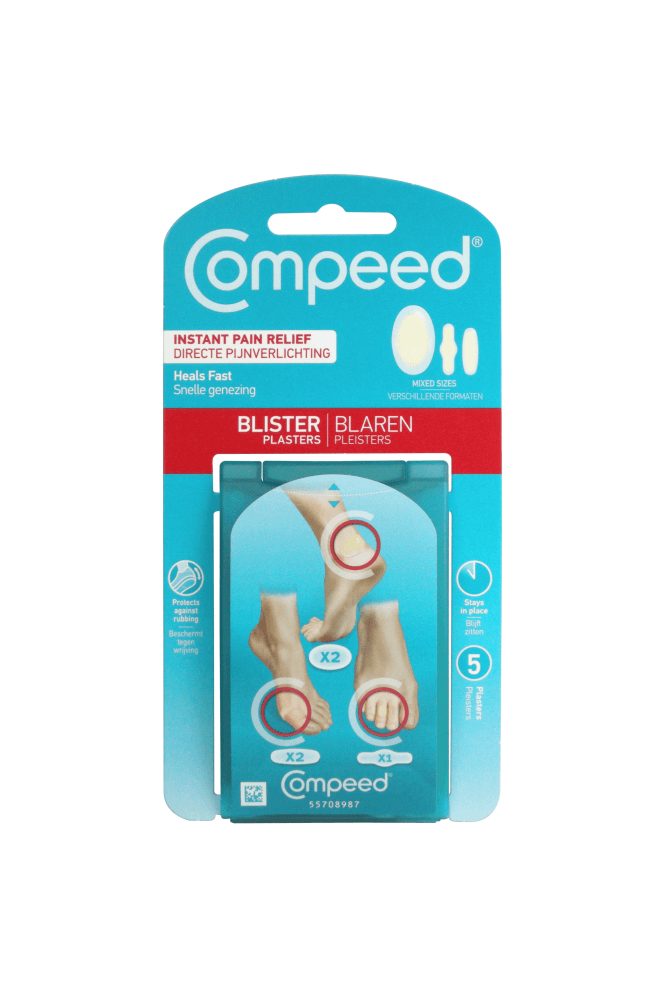 Compeed  Blister Plasters Mixed Sizes 5 pack