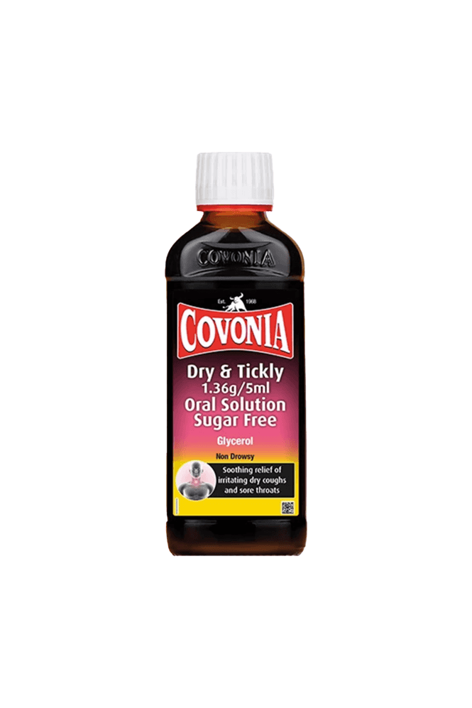 Covonia  Dry Tickly Cough Sugar Free Oral Solution 150ml