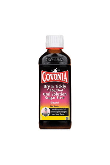Covonia Dry Tickly Cough Sugar Free Oral Solution 150ml