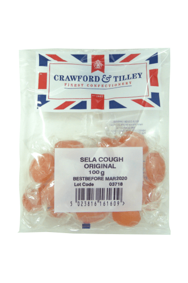 Crawford & Tilley Sela Cough Original Sweets 100g