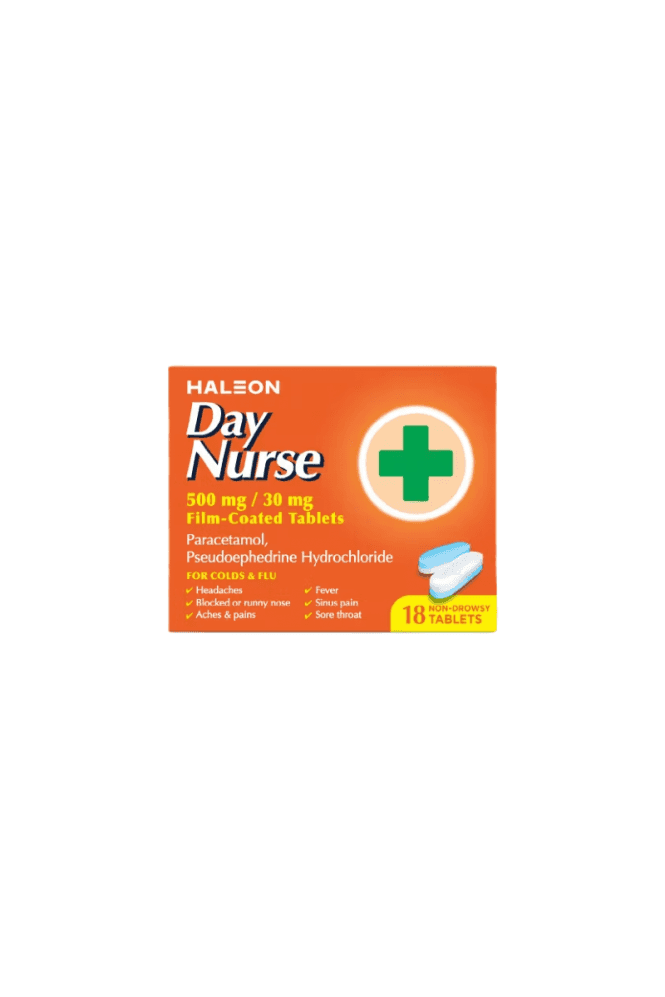 Day & Night Nurse Day Nurse - Non-Drowsy - 18 tablets