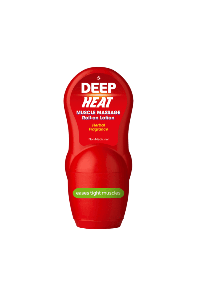 Deep Heat  Muscle Massage Roll-On Lotion 50 ml
