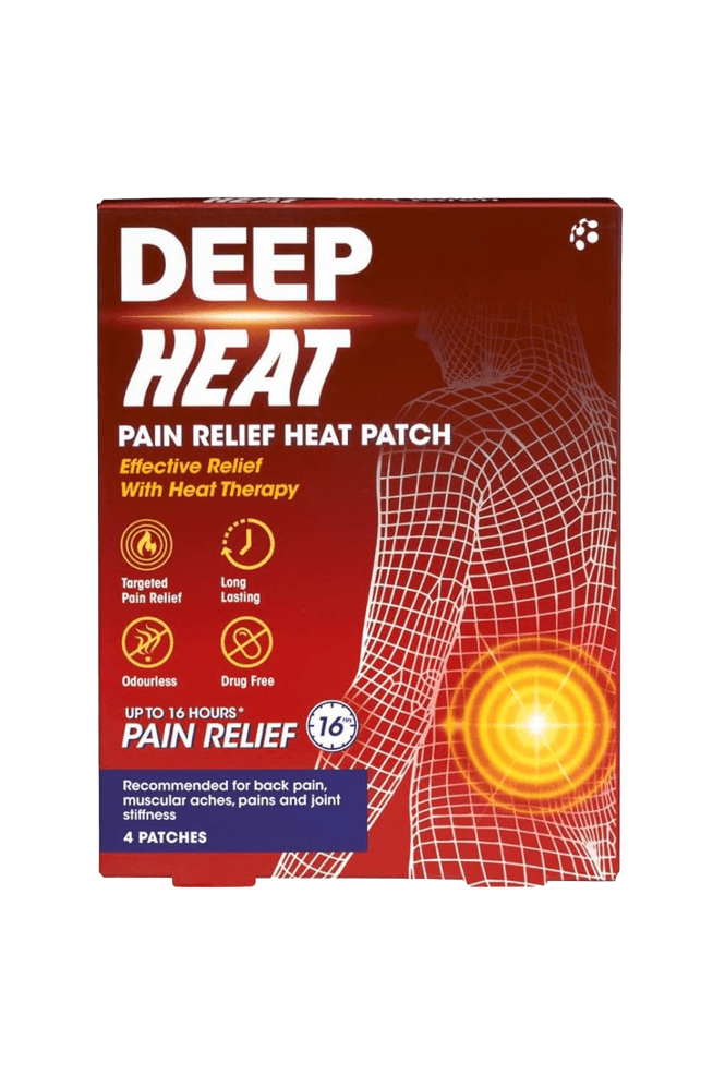 Deep Heat  Patch - 4 Patches