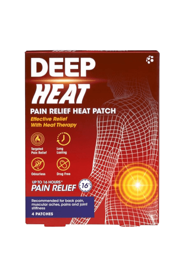 Deep Heat Patch - 4 Patches