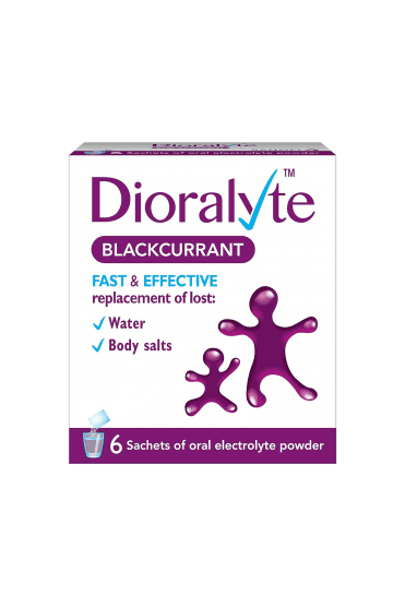 Dioralyte Blackcurrant 6 Sachets