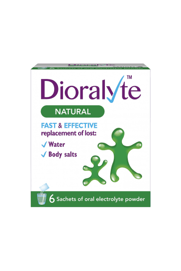 Dioralyte Dioralyte Natural 6 Sachets