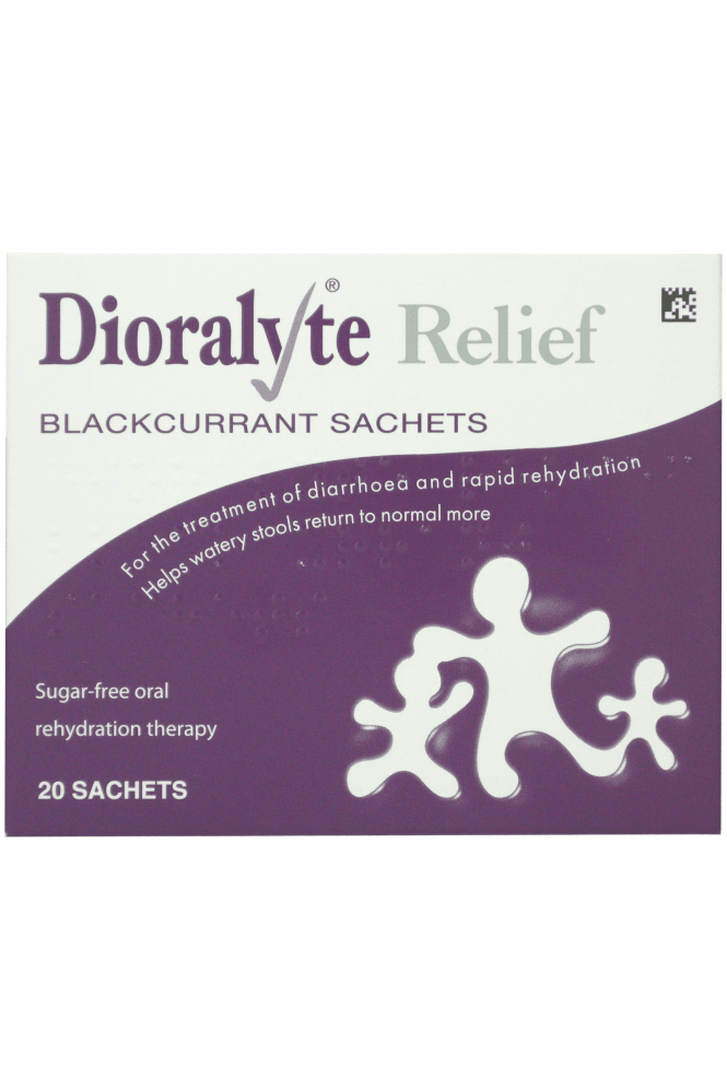 Dioralyte  Relief Blackcurrant 20 Sachets