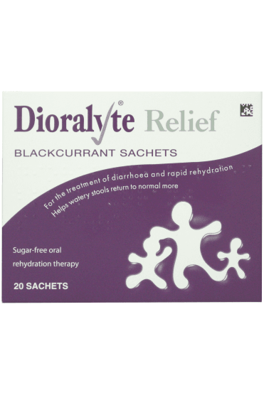 Dioralyte Relief Blackcurrant 20 Sachets