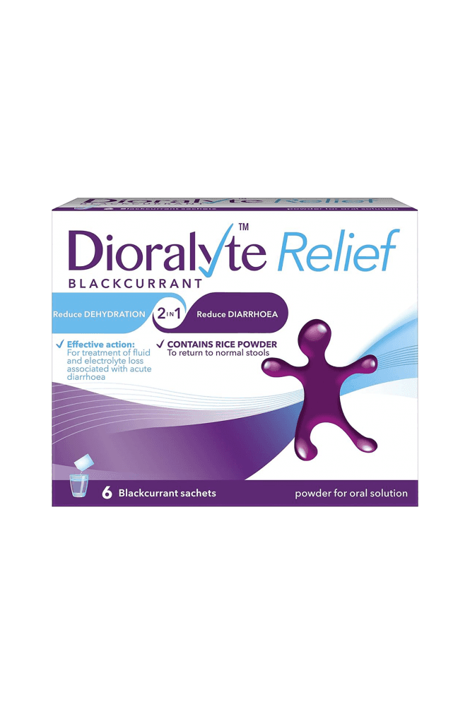 Dioralyte  Relief Blackcurrant 6 Sachets