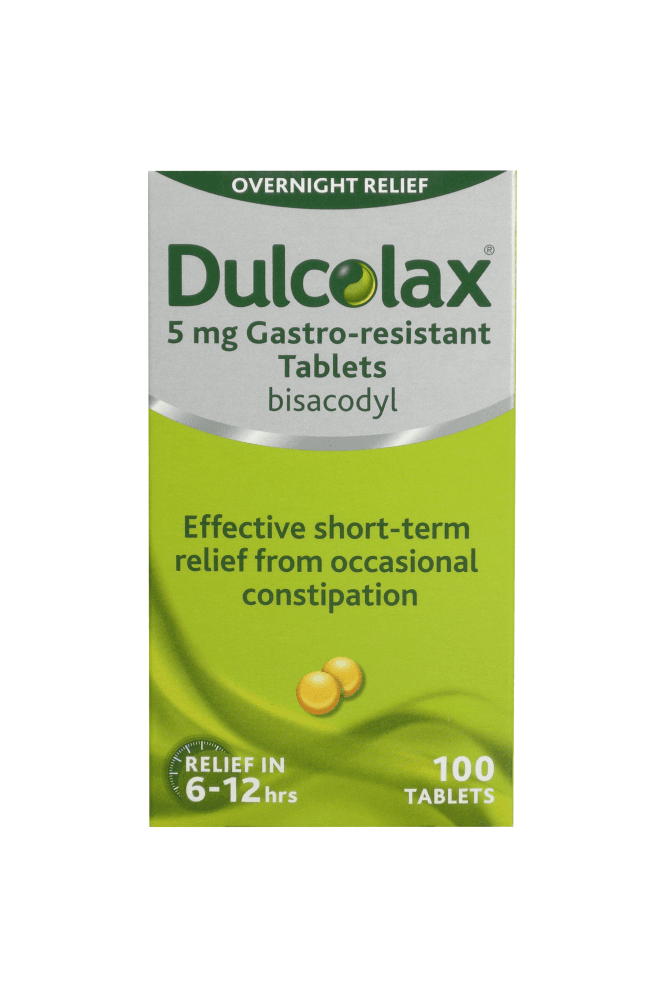 Dulcolax  5mg Gastro Resistant Tablets - 100 Tablets