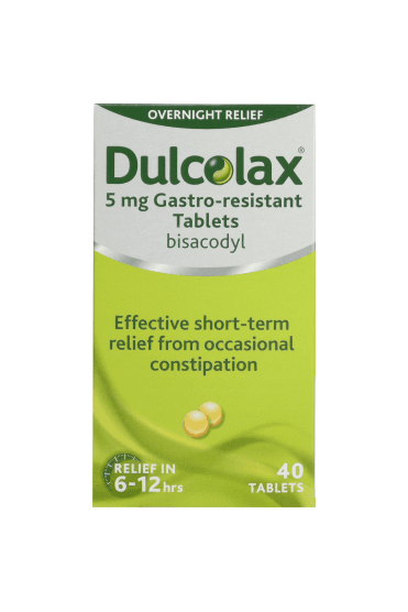 Dulcolax 5mg Gastro Resistant Tablets - 40 Tablets