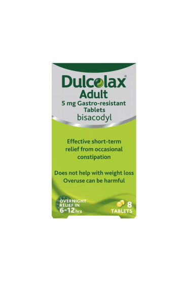 Dulcolax 5mg Gastro Resistant Tablets - 8 Tablets