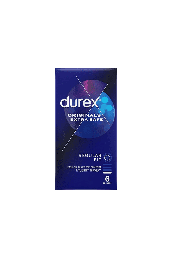 Durex  Extra Safe Regular Fit Condoms (6)