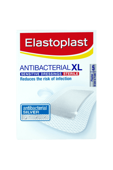 Elastoplast Elastoplast Antibacterial XXL 5 Dressings