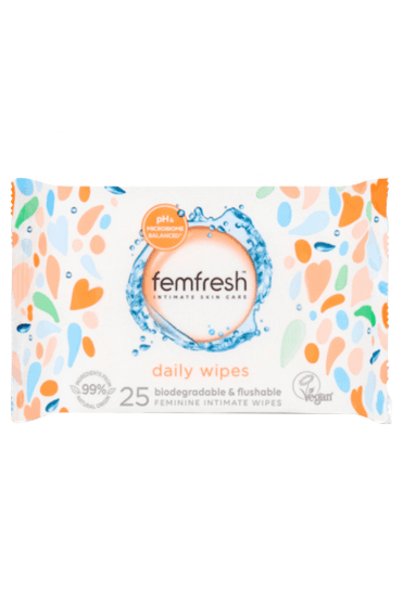 Femfresh Feminine Freshness Wipes 25 Wipes